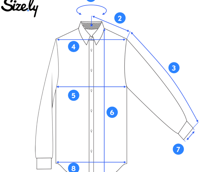 How to measure for a mens dress shirt