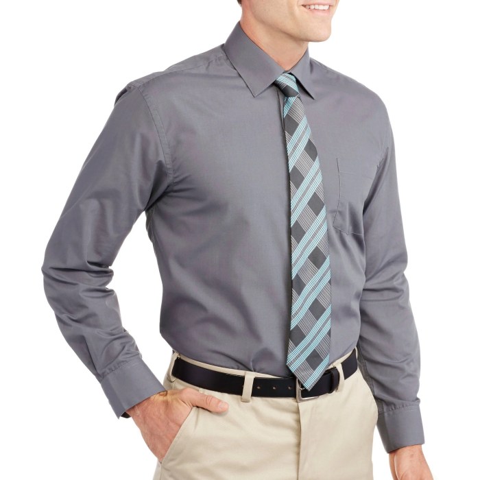 Young mens dress shirt