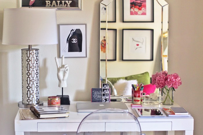 How to decorate home office desk