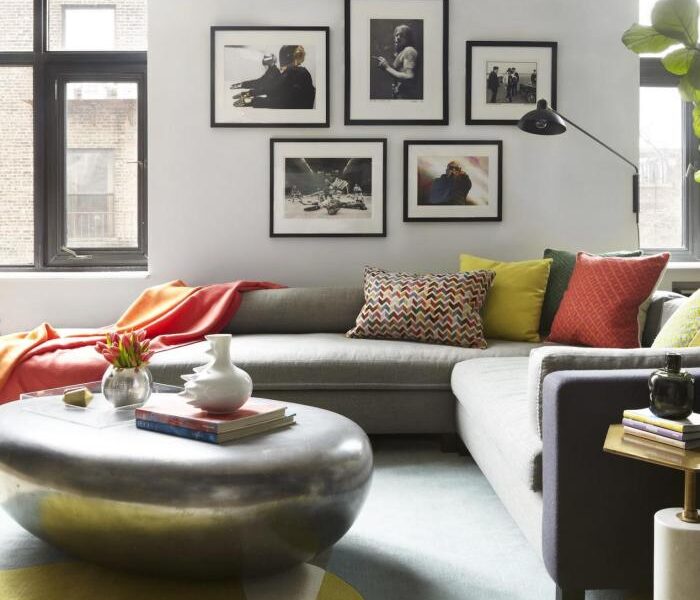 How to decorate living room with gray sofa