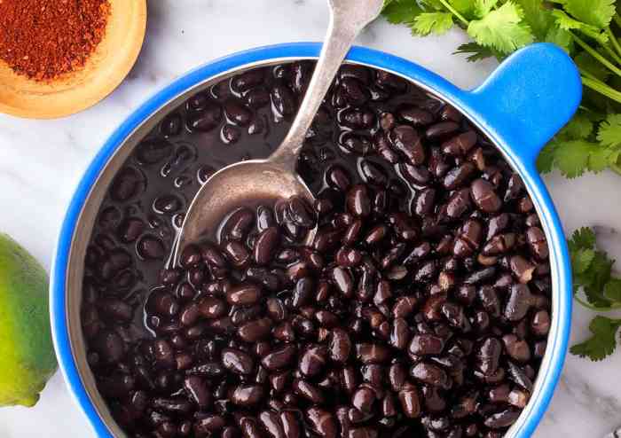 How to cook black beans indian style