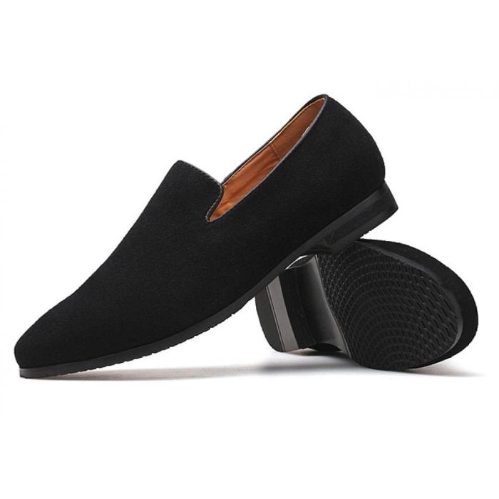 Loafers suede mens dapper zvoof