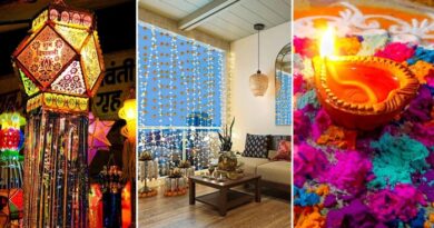 How to decorate room with lights for diwali