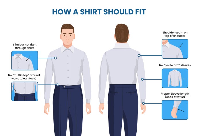 How to measure for a mens dress shirt