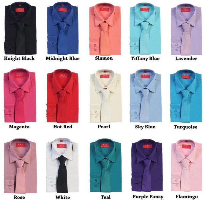 Young mens dress shirt