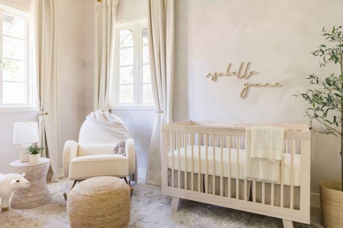 Baby nursery earthy neutral room boy gender colors natural small rooms saved decor instagram theme