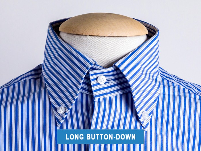 Mens button collar dress shirts