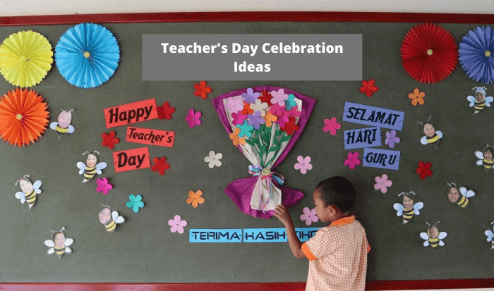 How to make teachers day decoration