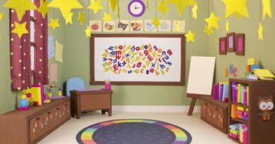 How to decorate kids class room