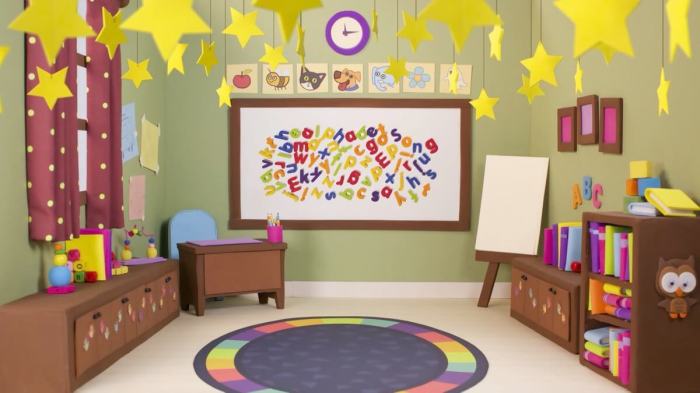 How to decorate kids class room