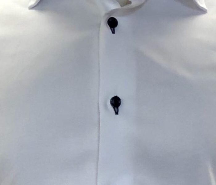 Textured white dress shirt mens