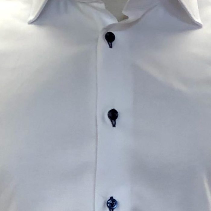 Textured white dress shirt mens